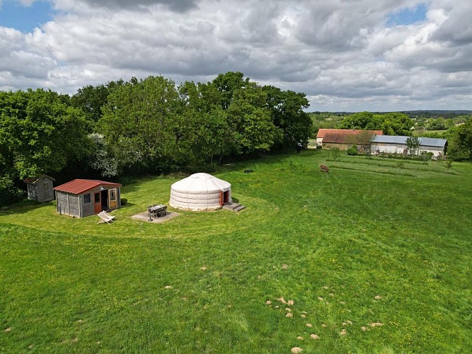 Gîtes de France G1230 : La Yourte Cotentine