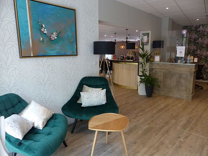 Morlaàs hôtel restaurant l'Amandier réception