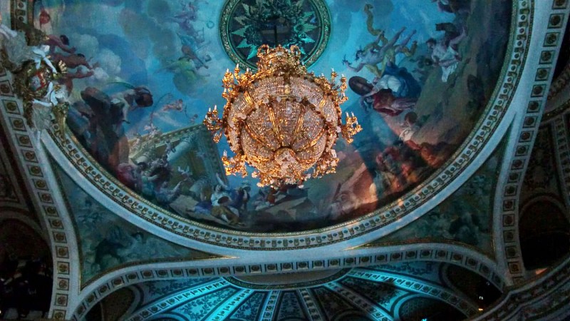 Plafond de la salle de spectacle du Grand-Théâtre, JEP