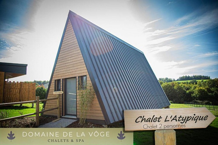 Domaine de la vôge chalets et spa - l'atypique