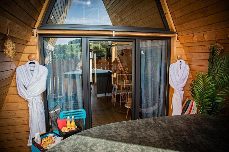 Domaine de la vôge chalets et spa - l'atypique