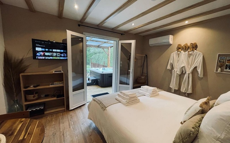 chambre o pied de la montagne