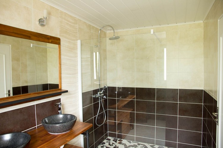 salle de douche rez de chaussée