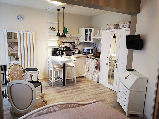 La Charmeraie - Eclaron - Espace cuisine - Lac du Der en Champagne