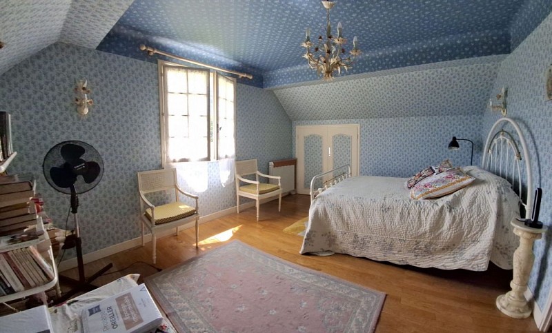 Chambre bleue 