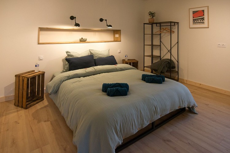 Le Moulin de Saza - Chambre lit double