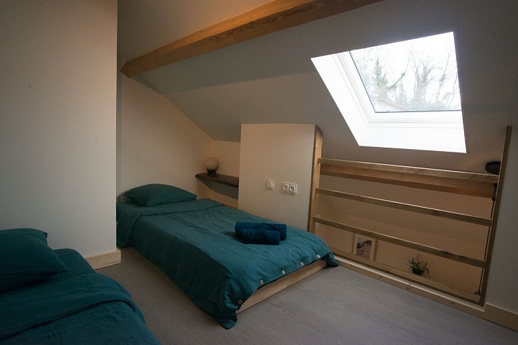 Le Moulin de Saza - Chambre lit simple