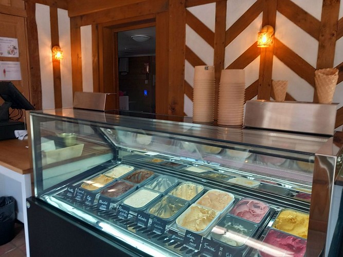 La Boule d'Or - Beuvron-en-Auge - Les glaces
