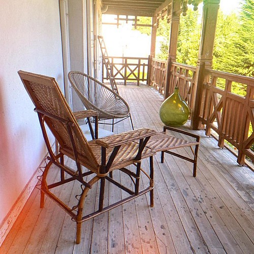 Coursive grande chambre - La maison des ifs