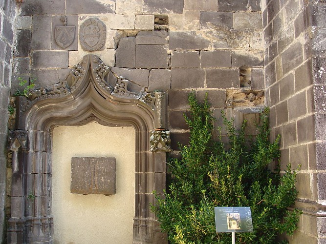 Ancien cloître de l'abbatiale