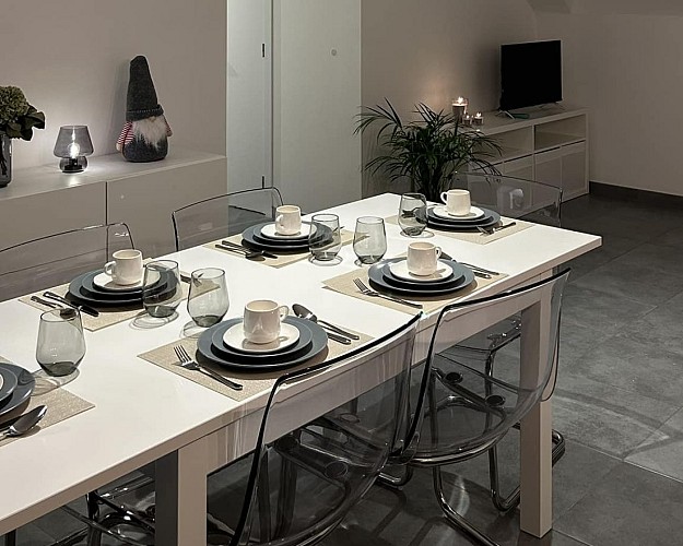 Les Terrasses de l'Ourthe - Salle à manger