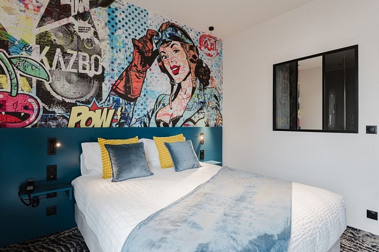 Lodges de socrate_le vaudreuil_chambre appart'hotel