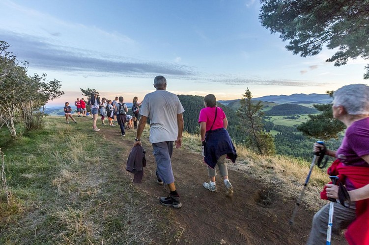 Sortie volcanique et tectonique au puy de Vichatel