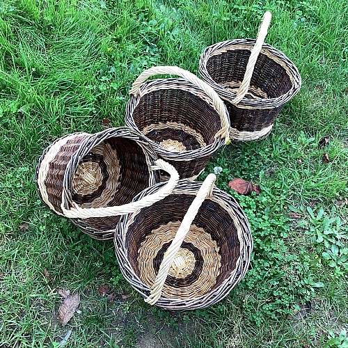 Paniers ronds - Vannerie - Atelier Calathea