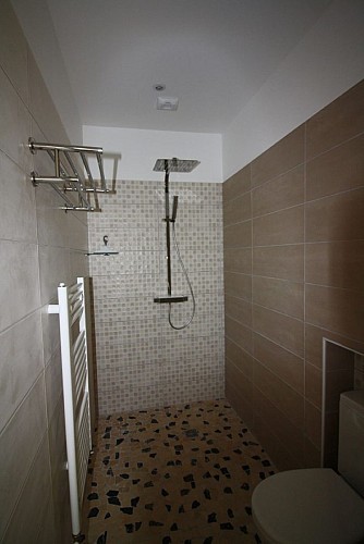 Douche à l'italienne