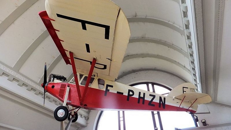 Avion Potez 36 gare d'Albert