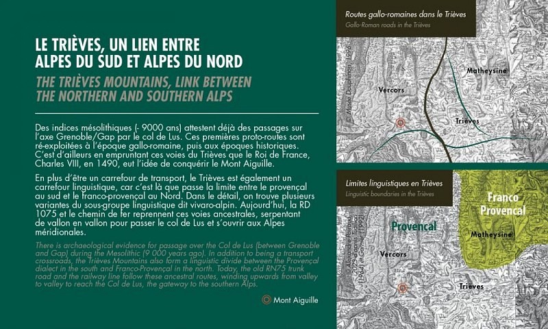 Le Trièves entre Alpes du Sud et Alpes du Nord