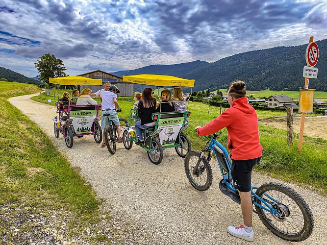 Autrans Location vélos : VTT électrique, VTT musculaire, Trottinette électrique, Rosalie électrique - La Grange aux Skis Vélos