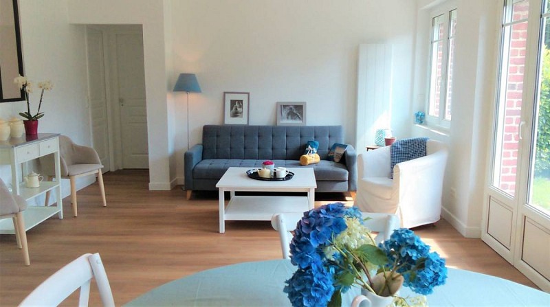 Normandie-Gîte de bord de mer - Le Clos de Varengeville sur Mer - séjour salon