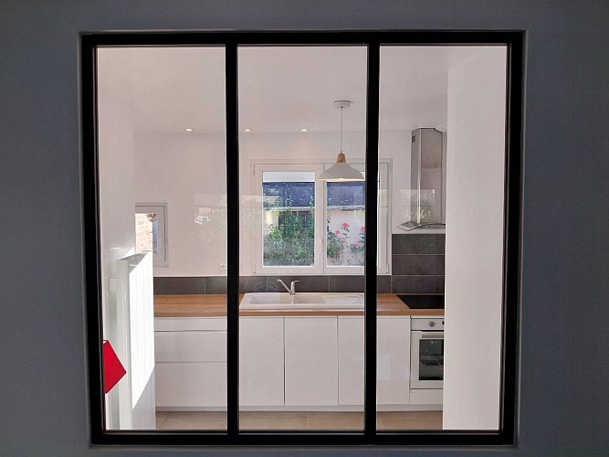 Normandie-villa bord de mer- Le Clos de Varengeville sur Mer- belle cuisine