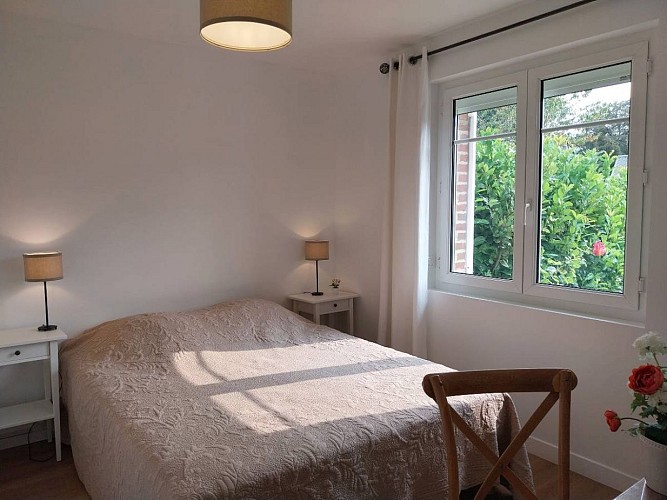 Normandie- Gite de mer- Le Clos de Varengeville sur Mer- ch lit 160x200