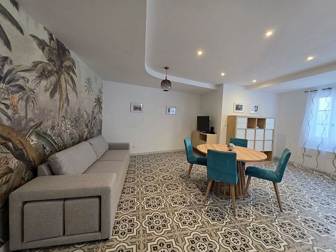 Gîte Léopold Faye - pièce de vie 2