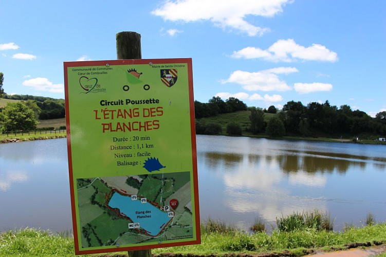 Land Art Etang des Planches