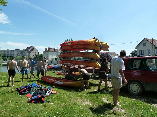 Débarquement mail des Charmilles 