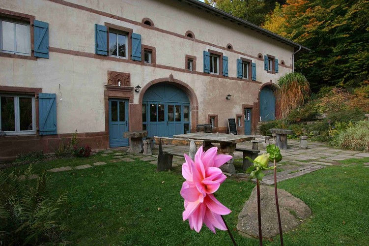 Façade de la ferme.