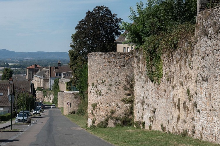 Remparts gallo-romains de la ville d'Autun