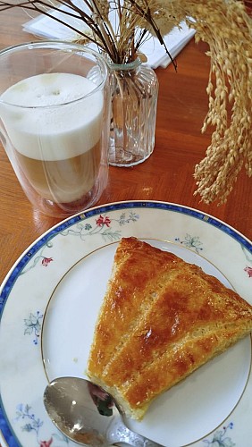 Galette crème de citron-amande