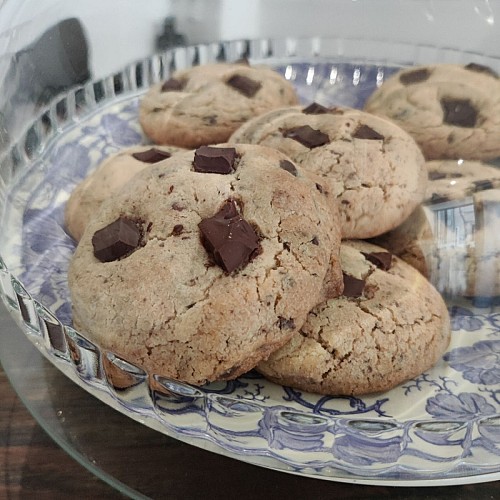 Cookies aux deux chocolats