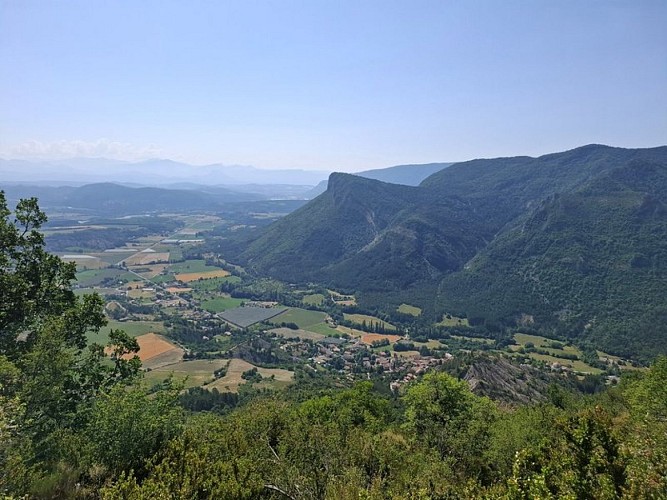 Trescléoux dans la vallée de la Blaisance