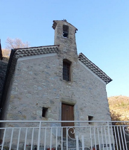 La chapelle des Pénitents à Montclus