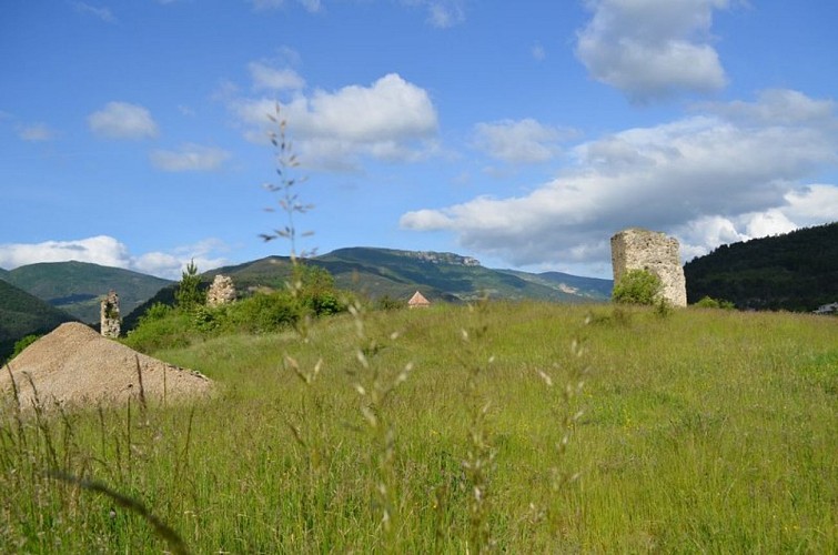 Ruines du vieux Village de Verclause