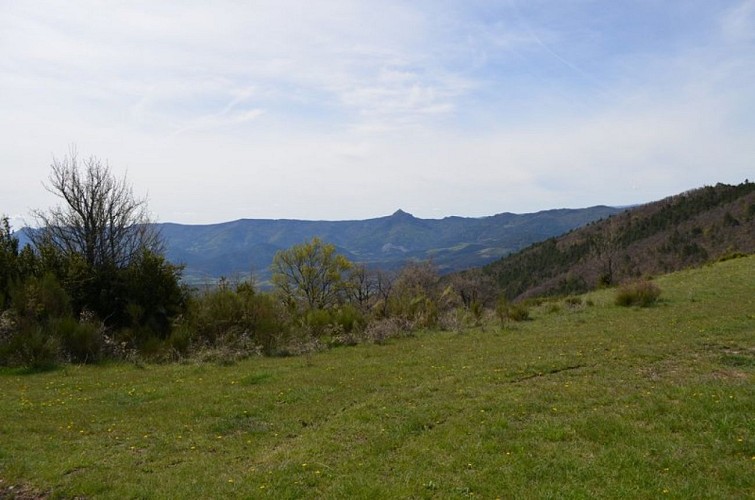 Vue du col de Staton
