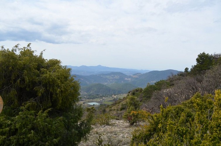 Vue du col de Milmandre