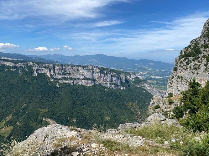 Vue depuis le Pas des Voûtes