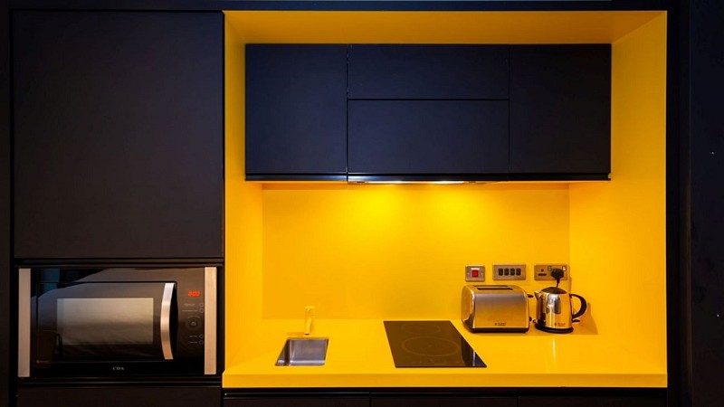 5 Staycity Bordeaux Studio coin cuisine Office de Tourisme