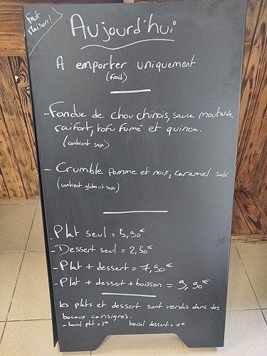 menu biolavie