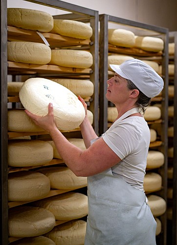 Fromagerie de l'Abbaye - Galerie de visite fermée en raison de travaux