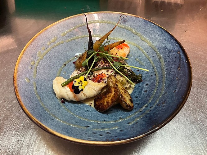 Dorade sauce hollandaise @ Hubert BRISSON 200