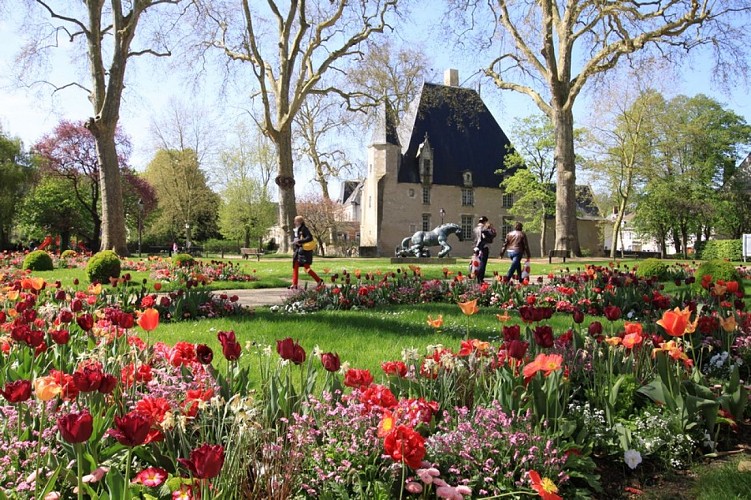 Fleurs printemps Parc Ronsard