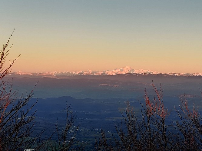 Point de vue du col du Petit Perthuis à Innimond