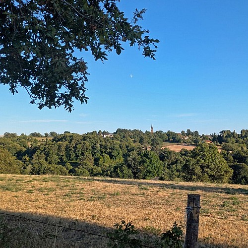 Vue sur Morlhon le Haut