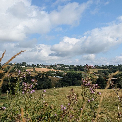 Vue sur Morlhon le Haut
