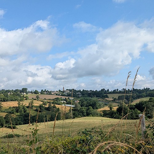 Vue sur Morlhon le Haut