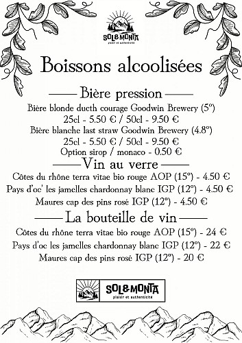 Sol&Monta - Snack in der Höhe