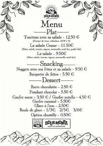 Sol&Monta - Snackbar op grote hoogte