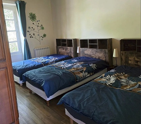 Chambre dortoir Etage-LePassadou_Aubazine_6